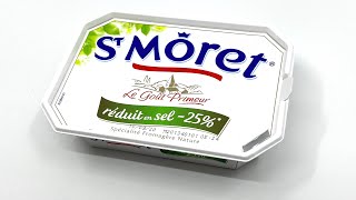 St Moret Cream Cheese  Fromage Frais Nature 150g [upl. by Aninaig]