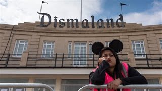 Banksy Unveils Dismaland Art Show in UK [upl. by Sayette]