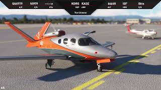 🔴MSFS 2020 Vision Jet V2 Real World Avionics Procedures  Full Flight from Durango to Aspen Colorado [upl. by Kraus980]