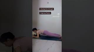 Advantages of doing Plank daily ⭐️ music love workout k [upl. by Dlonyar104]