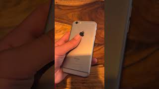 Old iPhone 6s design test shorts youtube tech [upl. by Atsylak]