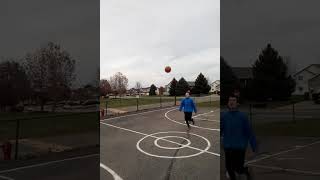 Worlds farthest dunk [upl. by Elleirb]