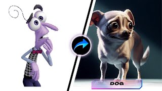 🐶 Inside Out 2 Characters as Real Life Dogs 🐕  Transforming Inside Out 2 Characters into Real Dogs [upl. by Anerbes]