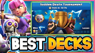 Top 5 BEST DECKS for the Sudden Death Tournament [upl. by Mayne]