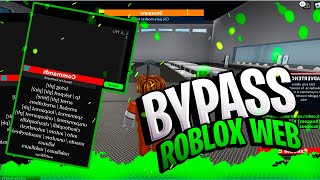 👻NUEVO BYPASS EXPLOIT PARA ROBLOX WEB y UWP 👻 PARCHADO [upl. by Lyall]