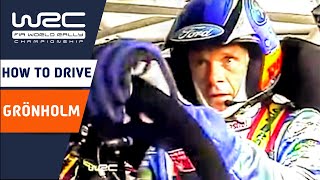 Marcus Grönholm masterclass How to drive a rally car [upl. by Tressa]