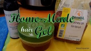 21 ♣ Comment faire soimême son gel  homemade hair gel [upl. by Lindahl717]