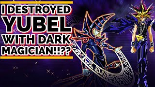 INSANE  DARK MAGICIAN DESTROYES YUBEL  12 TURNS OF OLD SCHOOL YUGIOH  LIVE DM GAME PLAY [upl. by Eerdna]