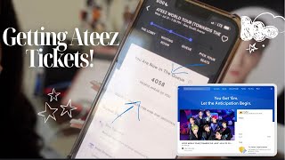 BUYING ATEEZ VIP CONCERT TICKETS amp Concert updates [upl. by Kcirednek]