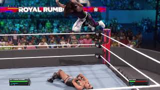 WWE September 272024  Dominik Mysterio Vs Rhea Ripley  Royal Rumble Full Match 2k24 [upl. by Rehptsirhc]