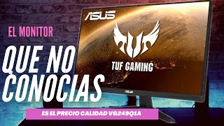 El Monitor GAMER Mas BARATO de 165Hz  el TUF Gaming VG249Q1A 💥 PRECIO CALIDAD del 2024  Review [upl. by Eninahpets]