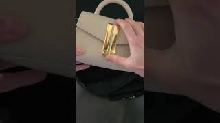 Unboxed DeMellier London AwardWinning British Handbag THE NANO MONTREAL Ivory Lizard Effect [upl. by Aniale136]