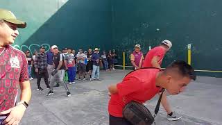 fronton pelota dura Giovanni y Maceton vs Betito y Ubaldo en el frontón Revolución [upl. by Finny]