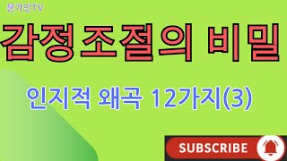 우울증을 유발하는 인지적왜곡12가지누구나 알아두면 좋은 감정조절 잘하는 방법 인지행동치료3 [upl. by Pavlov376]