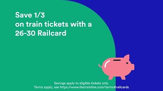 Digital 2630 Railcard from Trainline [upl. by Finbur271]