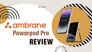 Review Ambrane 15W Wireless Charging Stand with Digital Display amp Alarm Setting [upl. by Aisile]