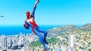 GTA 5 Epic Ragdoll GREEN SPIDERMAN VS RED MINION VS GREEN HULK Euphoria Physics amp Funny Fails [upl. by Nissensohn]