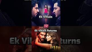 Ek Villain Movie 💥 VS Ek Villain Returns Movie 🍿 Box Office Collection 🤑 trending youtubeshorts [upl. by Aletta]