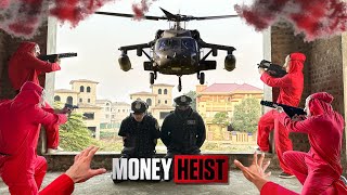 MONEY HEIST vs POLICE BELLA CIAO REMIX 39  Epic Parkour POV Chase [upl. by Arraeic]