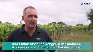 Biddenden Vineyards A Lower Thames Crossing case study [upl. by Eiralih521]