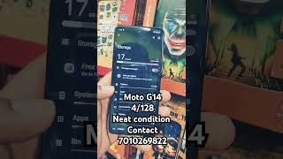 Moto G14 trendingshorts moto secondsmobile alifmobile manasilaayo [upl. by Gaidano19]