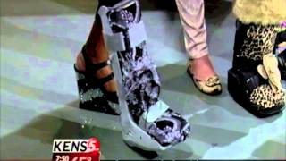 Fashionable Injury You Bet CastMedic Designs on KENS5 [upl. by Ernestus]