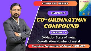 Coordination Compound  Lecture 2 Class 12  Chemistry Oxidation State of metal  boardexams [upl. by Anaej]