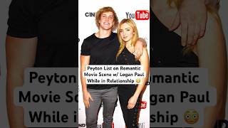 Peyton List talks kissing Logan Paul while in relationship 😳 loganpaul peytonlist [upl. by Romina604]