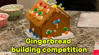 Gingerbread building competition [upl. by Rikahs]