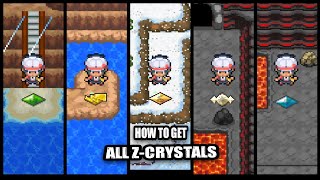 All ZCrystal Locations  Pokemon Unbound v2111 [upl. by Welles753]