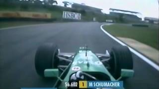 MT89 F1 2001  Interlagos  Eddie Irvine Onboard Lap [upl. by Heimlich]