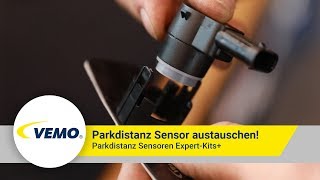 Austausch eines Parkdistanz Sensors  Einparkhilfe kaputt VW ExpertKits V107210818 [upl. by Trilley]