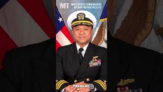 US Navy ousts top commanders of ship repair facility in Japan [upl. by Solahcin900]