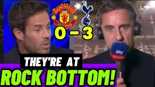 Gary Neville  Redknapp review Man United 0 v Tottenham 3 [upl. by Stoddard]