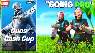 🔴LIVE DUO CASH CUP  CUSTOMS WITH VIEWERS🎮🏆 fortnite shorts youtubeshorts [upl. by Retha]