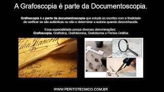 Grafoscopia e Documentoscopia para Peritos [upl. by End]