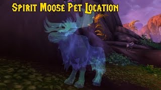 Bulvinkel Spirit Moose  BM Hunter Pet Location  Without Legion Flying [upl. by Ellemac837]