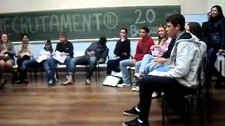 Entrevista de Emprego Teatro Comédia [upl. by Anoirtac]