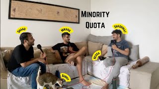 NOB Podcast E46 Minority Quota  shaadshafi MikhailAlmeida ShashwatMaheshwari [upl. by Jedlicka]