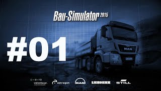 BauSimulator 2015 01 Firmengelände und Fuhrpark  Lets Play Construction HDBLINDDeutsch [upl. by Solis74]