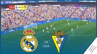 REAL MADRID vs CADIZ  La Liga 2324 • Simulation amp Prediction [upl. by Mariandi]