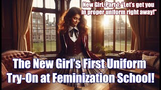 The St Agnes New Girls First Time In Uniform FLR feminization school [upl. by Annayar]