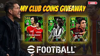 2000COINS GIVEAWAY amp PACK OPENNING🥶EFOOTBALL🛑  eFootball 2024 Mobile Live  eFootball live [upl. by Tuck763]