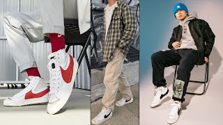 Nike Blazer Mid 77 Jumbo Outfit Ideas  Nike Blazer Mid 77 Outfit Ideas  Blazer Mid Jumbo [upl. by Eveneg]