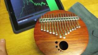 Tuning a Colorado Soundscapes Kalimba [upl. by Lonergan]