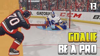 NHL 22 Goalie Be a Pro 13  quotWill We Make Playoffsquot [upl. by Eseneg]