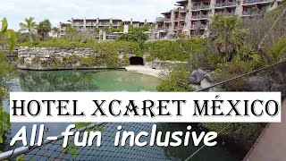 Hotel Xcaret México AllInclusive amp Allfun inclusive Resort near Cancun [upl. by Ellinet233]