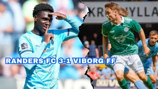 RANDERS FC 31 VIBORG • Superliga 2024 [upl. by Eillim]