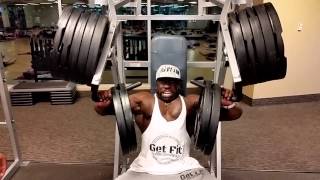 Kali Muscle 630LB Incline Hammer Chest Press  Kali Muscle [upl. by Anayeek524]