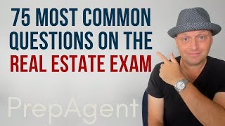 75 Most Common Questions on the Real Estate Exam 2023 [upl. by Maloney596]